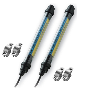 445L-P4C0150KD - Micro 400 Safety Light Curtain, Pair, IP69K, Type 4, Res 14mm, Pt Ht 150mm