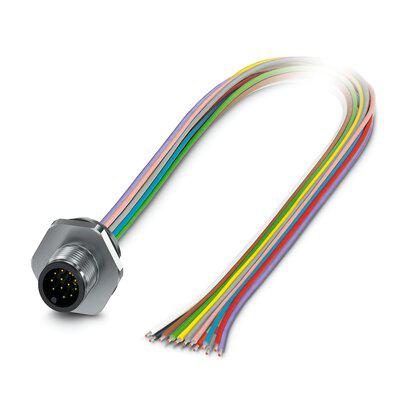 1238881 - SACC-E-M12MS-12P-M16XL/0,5X - Conector de dispositivo de montaje frontal