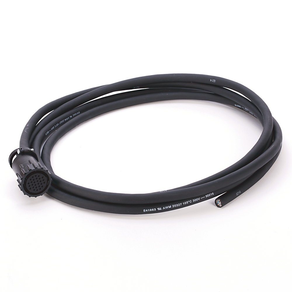 2090-CFBM6DF-CBAA03 - Cable,Feedback,M-Circ. Plastic,D-Flying Lead,ABS CB,Std,3M