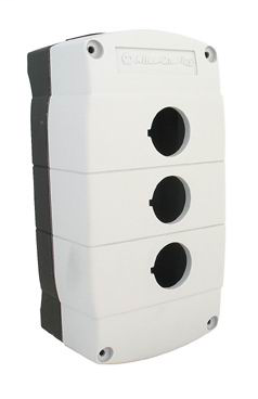 800F-VCM5A3A6A4 - Estaciones ensambladas 800F con DeviceNet, verticales, de 4 orificios/con marcos de leyenda, Pos. 1: Sin relleno, 2 pos. PP, Pos. 1: Sin relleno, empotrada, Pos. 1: Sin relleno, empotrada, Pos. 1: Sin relleno