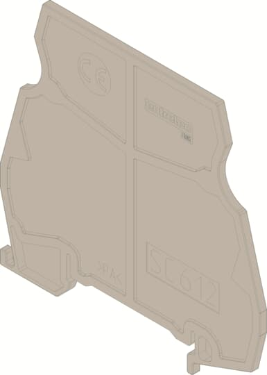 1SNA290474R0200 - SC612 END SECTION FOR R600