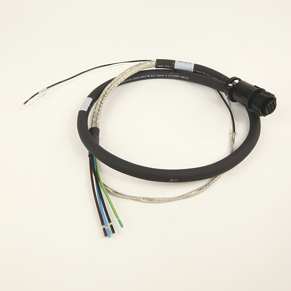 2090-CPBM6DF-16AA01 - Cable Power&BK,M-Circ. Plastic,D-Flying Lead,16AWG,Std,1M