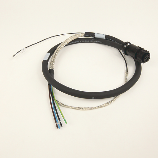 2090-CPBM6DF-16AA01 - Cable Power&BK,M-Circ. Plastic,D-Flying Lead,16AWG,Std,1M