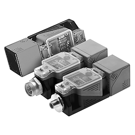 871L-B20E40-R3 - Proximity Sensor, 2-Wire AC/DC, 40mm Head Size, 20mm Sensing Distance, Shielded, N.O. or N.C. Selectable Output, Micro QD (AC)