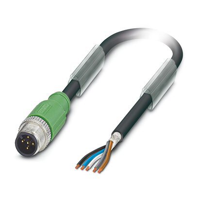 SAC-5P-M12MS/ 2,0-PUR SH OBS - Cable sensor/actuador