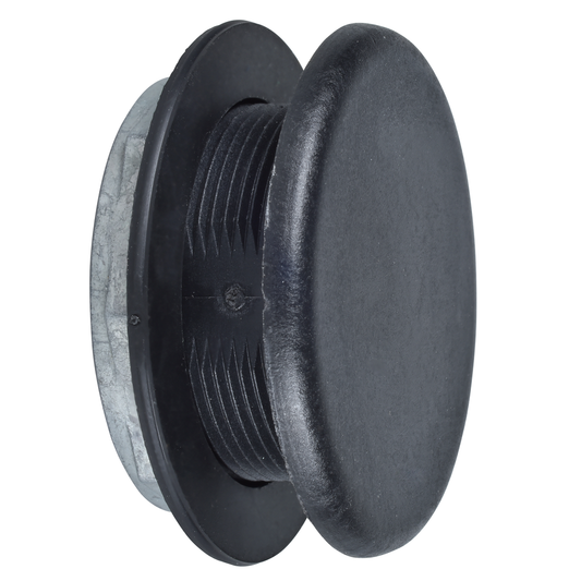 9001K52 - 30mm push button, Type K, Type SK, black plastic closing plate, NEMA 1, 4, 4X, 12 and 13