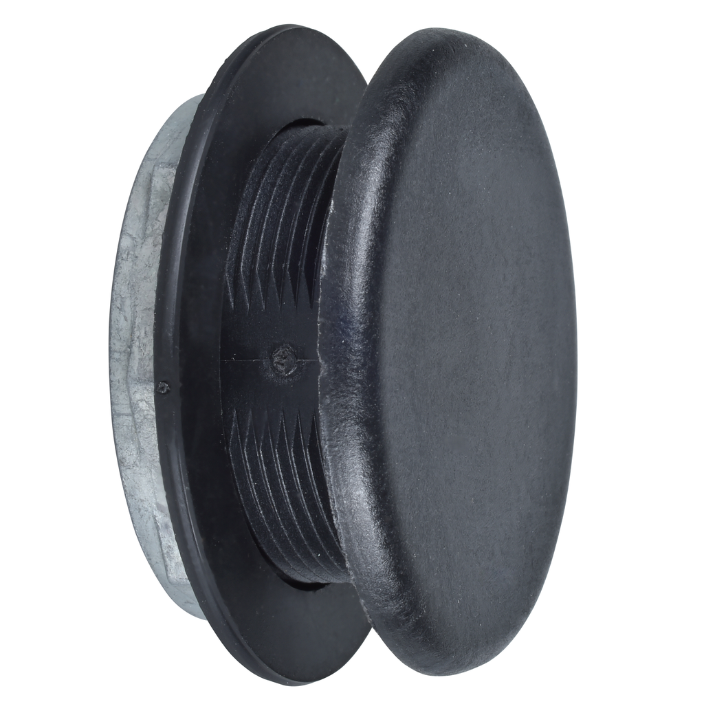 9001K52 - 30mm push button, Type K, Type SK, black plastic closing plate, NEMA 1, 4, 4X, 12 and 13