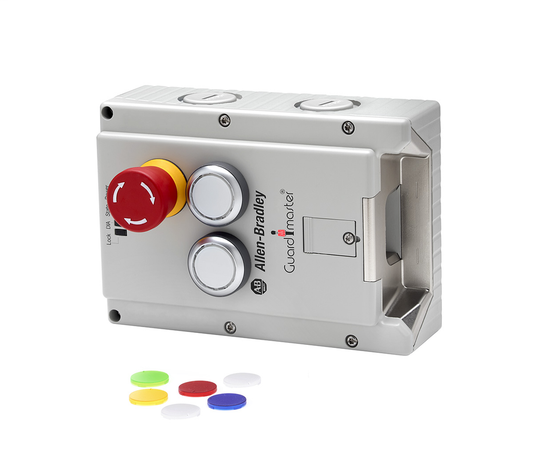 442G-MABR-UT-C03 - Lock Module, 442G Access Box, Power to Release, Unique Code, M20 cable entry, Estop, 2 Push buttons