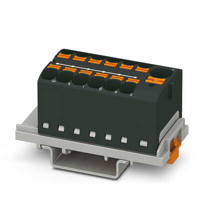3273628 - PTFIX 10/12X4-NS35 BK - Bloque de distribución
