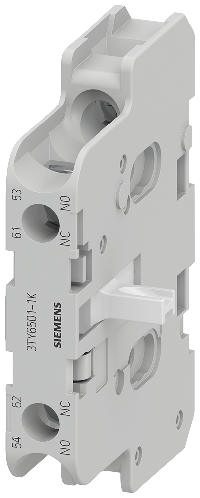3TY6501-1K - CONTACTOR AUXILIAR NEGRO 2.º LFT 1NA/1NC TAMAÑO 2