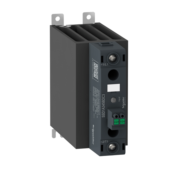 SSD1A345BDC3 - Harmony, Solid state relay, 45 A, DIN rail mount, zero voltage switching, input 4...32 V DC, output 48...600 V AC (Qty. 10)