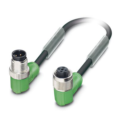 SAC-4P-M12MR/0,6-PUR/M12FR - Sensor/actuator cable