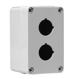 800H-2HZ4CY - Caja de propósito definido 800H (30,5 mm), 130 mm x 80 mm x 85 mm (5,12 pulg. x 3,15 pulg. x 3,35 pulg.), amarilla