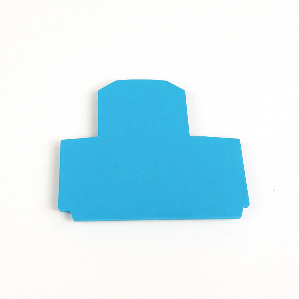 1492-EBJD4-B - 1492 Terminal Block Accessories End Barrier, Blue, Qty. 20