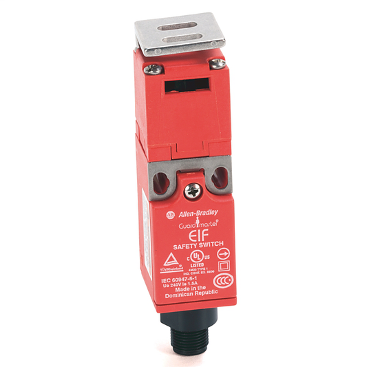 440K-E33037 - Interruptor de lengüeta - Elf: Contactos (de seguridad y auxiliares): 2 normalmente cerrados, Preferencia de BBM:, Actuador: Plano, Tipo de modelo:, Entrada de conducto: Adaptador de conducto M16 de 1/2 pulg.