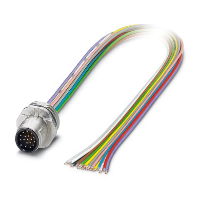 1239418 - SACC-E-MS-12CON-M16/1,2 SCOX - Flush-type connector