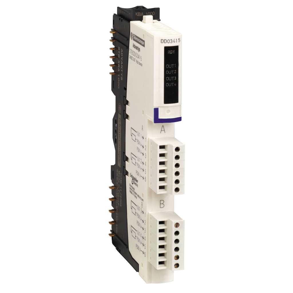 STBDDO3415K - Kit básico de salida digital - Modicon STB - 24 V CC - 4 O